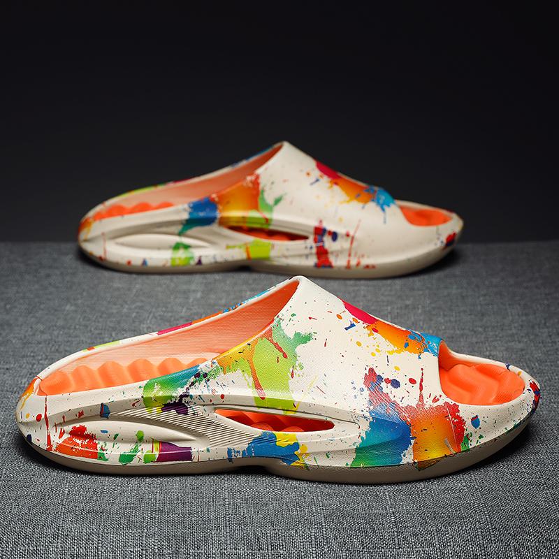 Summer Non-slip Wear-resistant Breathable Casual Sandals and Slippers Fashion Lightweight EVA Slippers Beach Shoes