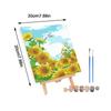 Frame Painting By Numbers Kits Abstract Sunset Landscape Modern Drawing Coloring By Numbers Acrylic Paint For Home Decor