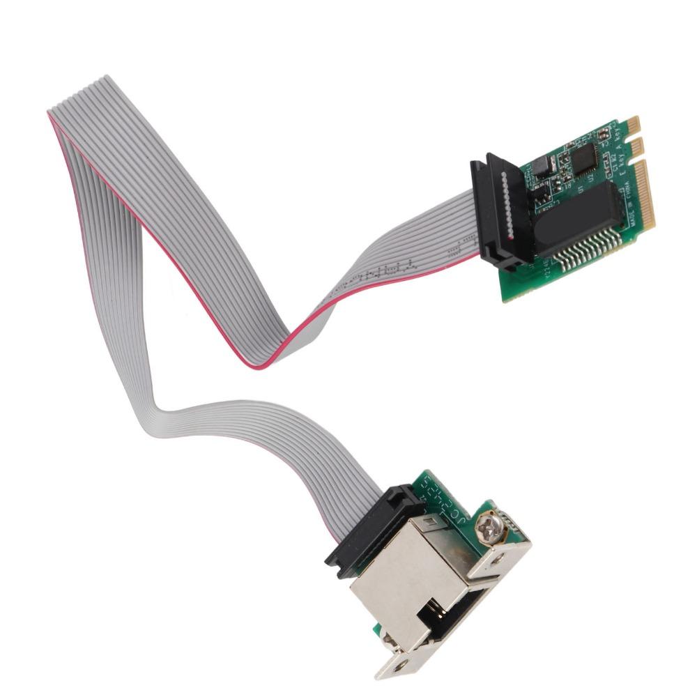 RTL8111H Chip M.2 Ethernet Network Card Single Port RJ45 PCIe Network Card  Home Server
