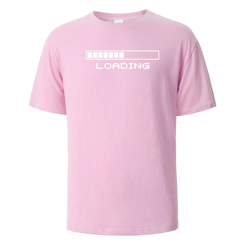 

Загрузка Принт Футболка 100% Хлопок Летние Футболки Для Мужчин Женщин Оверсайз Повседневные Топы 4XL