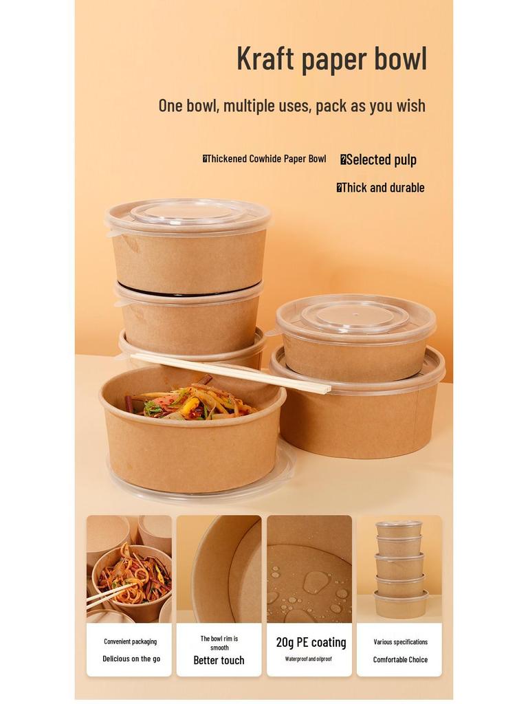 Exclusive Kraft Paper Bowl