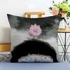 MMob Psycho  Cushion Cover Washable Linen Pillowcase Soft  for Sofa Bed Cozy Home Room Decor