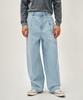 Malittepeulangsowajeobeo New M Low-Waist Tuck Wide Denim Pants Light Blue