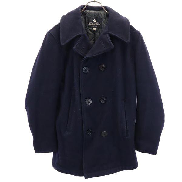 GOLDEN FLEECE Made in USA pea coat 40 Navy Men's Used