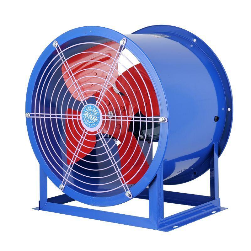 

SF Fixed-Axis Industrial Fan - Large Airflow, Strong Wind, Energy-Saving for Farms 300-4 Medium Speed - 380V 3-Phase - with Base