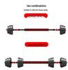 Men's Rubber-Coated Foot Weight Dumbbell for Sports 