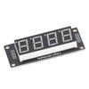 4Pcs 0.56 Inch Digital Tube LED Display 4 Bits 7 Segments TM1637 LED Display Digital Tube with Pin Header 2 Pins to Digital IO
