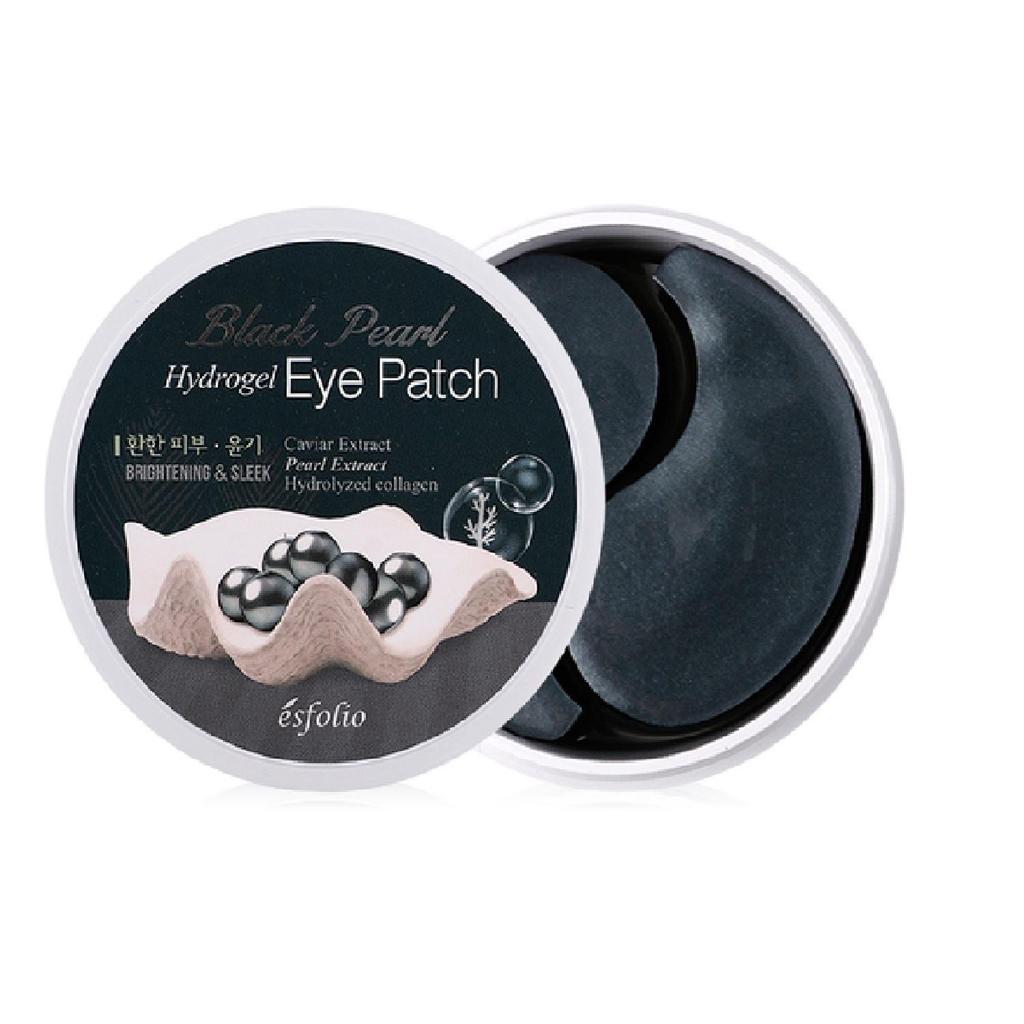 Esfolio Black Pearl Hydrogel Eye Patch, 60 Pcs/30pairs