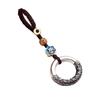 Zodiac Buddha Mantra Keychain: Auspicious Cloud Peace Pendant for Men & Women