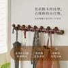 Solid Wood Clothes Hook, Entrance Foyer, Entrance Door, Creative Clothes and Hat Hook, No Need To Drill Holes, Wall Mounted