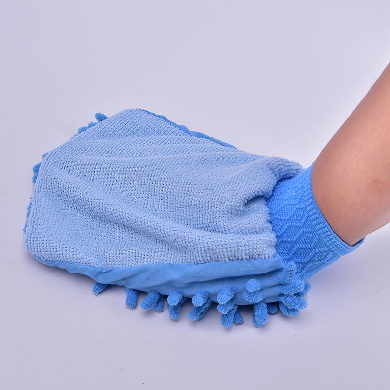1 Stück Autowaschhandschuh Ultrafine Faser Chenille Mikrofaser Reinigungs- Waschwerkzeug