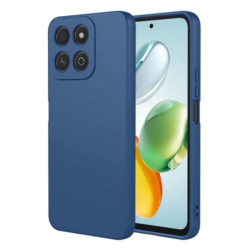 New Plain Flexible Liquid Silicone Case For Honor 200 smart X7C Protective Cover Bumper Coque Capa Shell Fundas