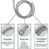 RV Outdoor Shower Head Kit with Garden Hose Fitting and Suction Cup - RV Outside Shower - Easily Installed and Removed On Outside of Camper(RV Shower