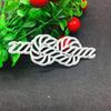 Creative Flat Knot Carbon Steel Die Cuts Rope Metal Cutting Dies Stencil-for DIY Scrapbooking Photo Embossing Mold-D
