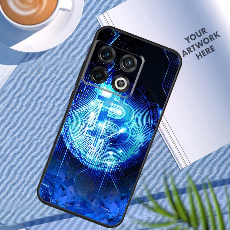 Bitcoin Case For OnePlus 11 12 9 10 Pro 10R 9R 8T 10T 12R Nord N10 N20 N30 2T CE4 CE 2 3 Lite Cover