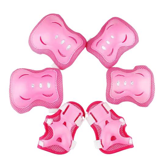 6Pcs/Set Kid Protective Gear Thickened Lightweight Sponge Impact Resistant Skating Protective Gear