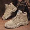 Martin Boots Autumn High-top British Style Retro Medium-top Boots Outdoor Sports Mountaineering Desert Combat Boots