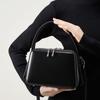 New genuine leather niche design shoulder bag for commuting, versatile handbag, women's crossbody small square bag