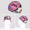 Unisex Printed Swim Caps Waterproof Polyester Swimming Hat For Boys Girls Ear Protection Pool Accessories Kids Youth Sports