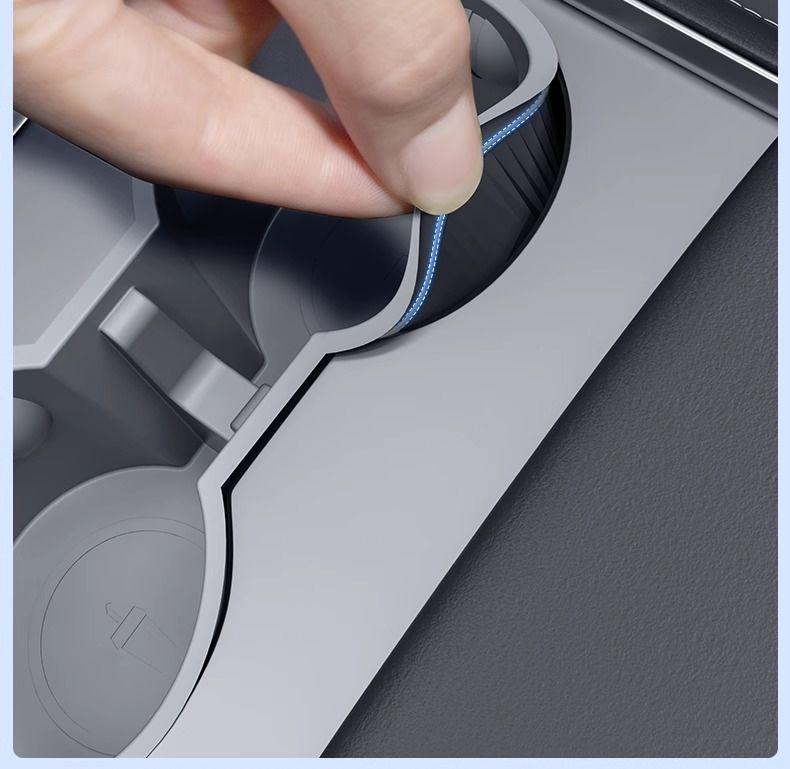 Tesla Model Y/3 Becherhalter-Begrenzer Aufbewahrungsschalen-Rack - Innenzubehör