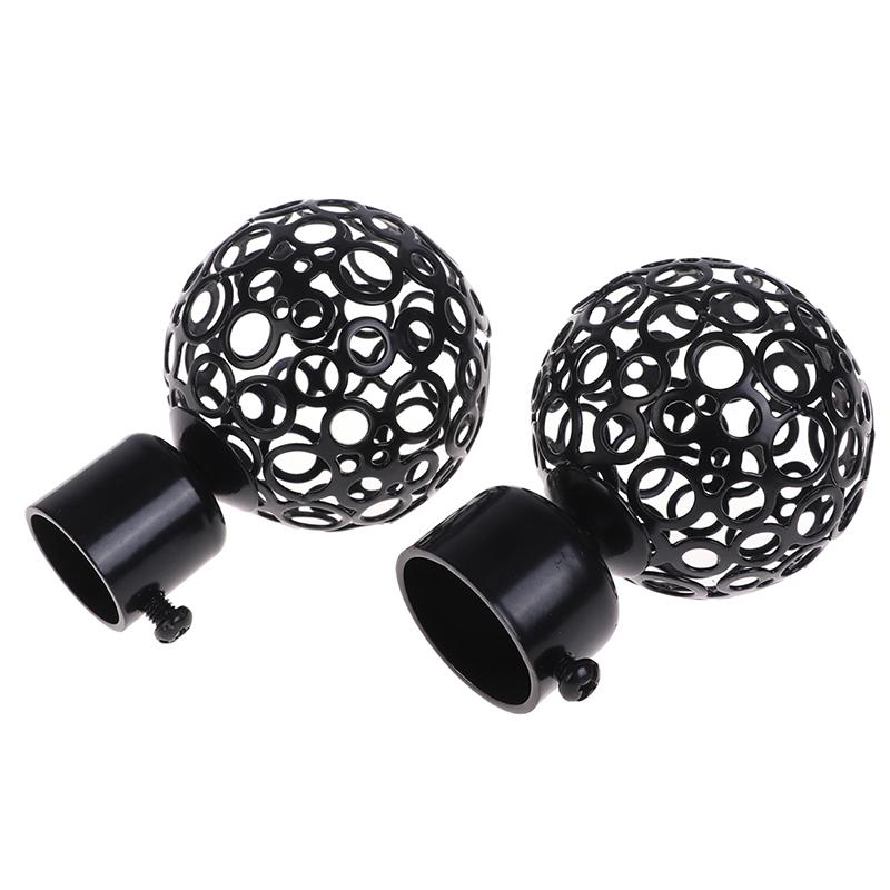 2 ks 22 mm 28 mm Dia závěsové tyče Záclonové koncovky Koncovky Příslušenství