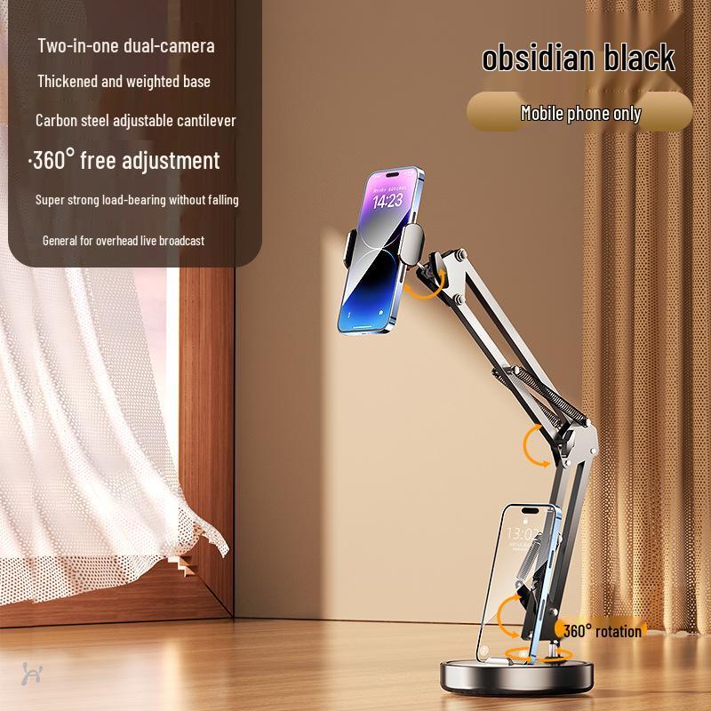 

Portable Telescopic Phone Stand: Multi-functional Holder for Desktop and TV Viewing