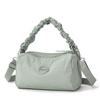 Women's Solid Shoulder Bag Lightweight Multi-compartment Nylon Bag