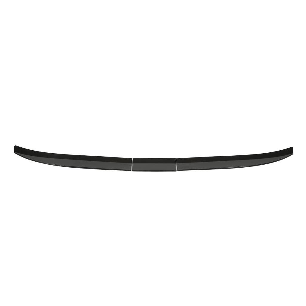 3 Pcs Glanz Schwarz Hinten Stamm Spoiler Lip Einstellbare Heckklappe Spoiler Flügel Universal für Seadan