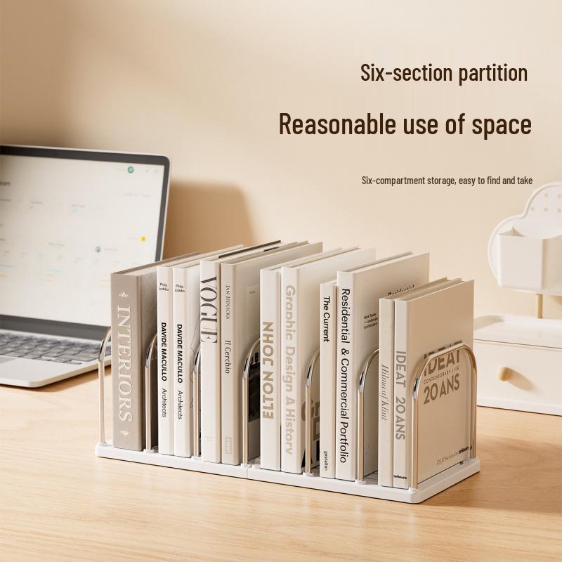 Large Capacity Desktop Bookstand Organizer for Students and Offices