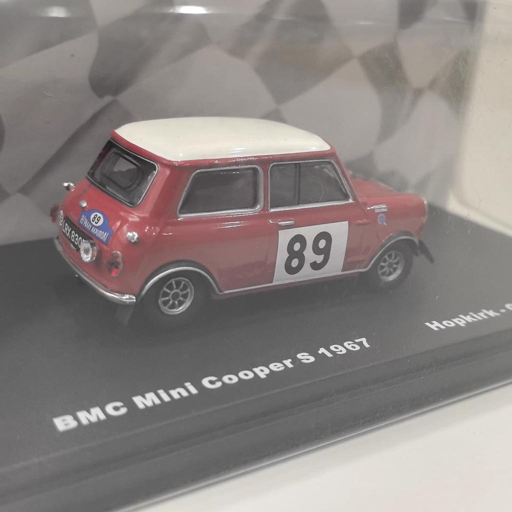 Diecast IXO 1/43 Scale BMC MINI COOPER S #89 1967 Alloy Car Model