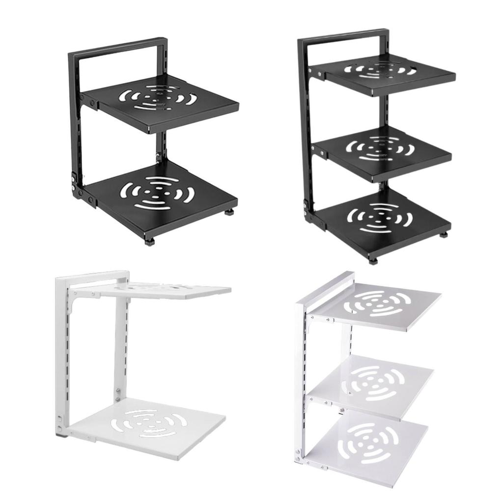 Pot and Pan Organizer Pot Storage Rack Adjustable Pan Stand Versatile Pan Holder