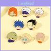 Q Version Anime Pin Badge For Jujutsu Kaisen Fans Alloy Material Cartoon Character Design
