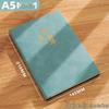 2025 A5 Business Notebook: Soft Leather Travel & Work Diary