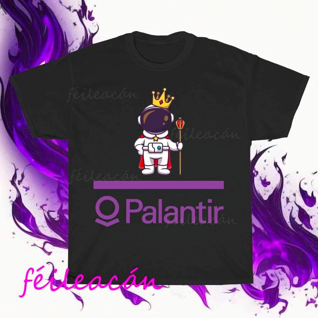 Новая американская футболка с логотипом Palantir, смешная, размеры от S до 5XL XL
