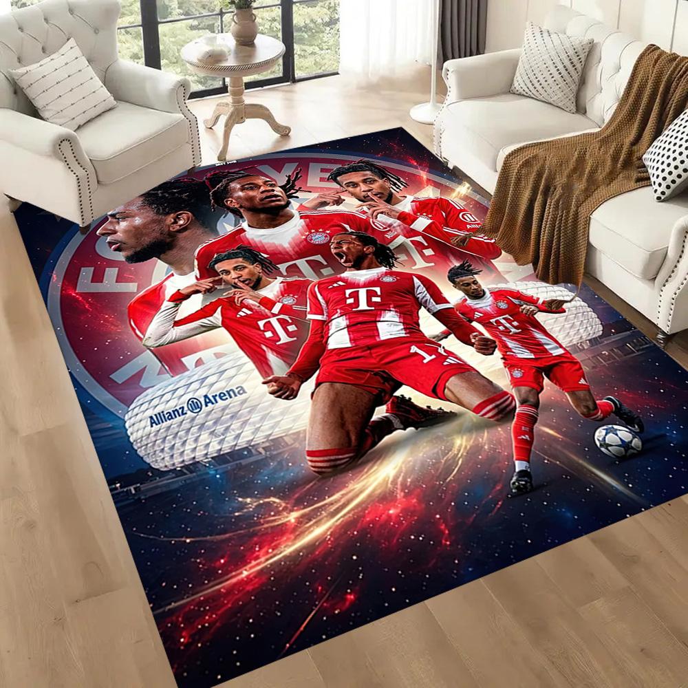 Bayern Munich Carpet Perfect for Living Rooms Decorate room Dining Room Hallway Anti-slip Rug Anime Office Decor Spiritual Gift