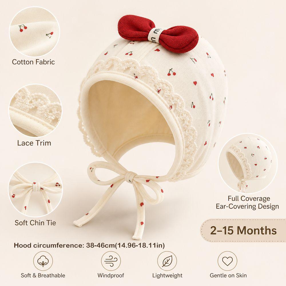 Windproof Baby Hat Full Coverage Infant Bonnet New Newborn Baby Hat  Spring Autumn Wear