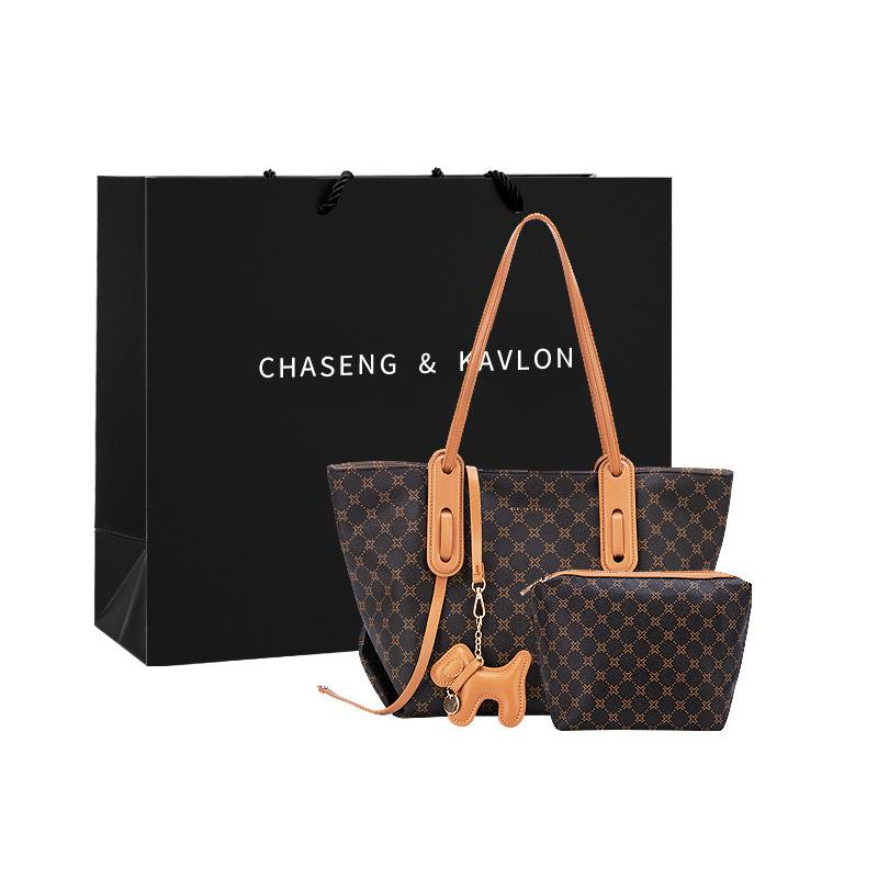 Tote Bag, Women's New Trendy and Versatile Fashion, Large Capacity Single Shoulder Handbag, High-end Sensory Communication, Mother and Child Bag