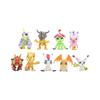 9 digital baby, digital monster toy model, grab machine, twist egg doll, key chain cake decoration figure