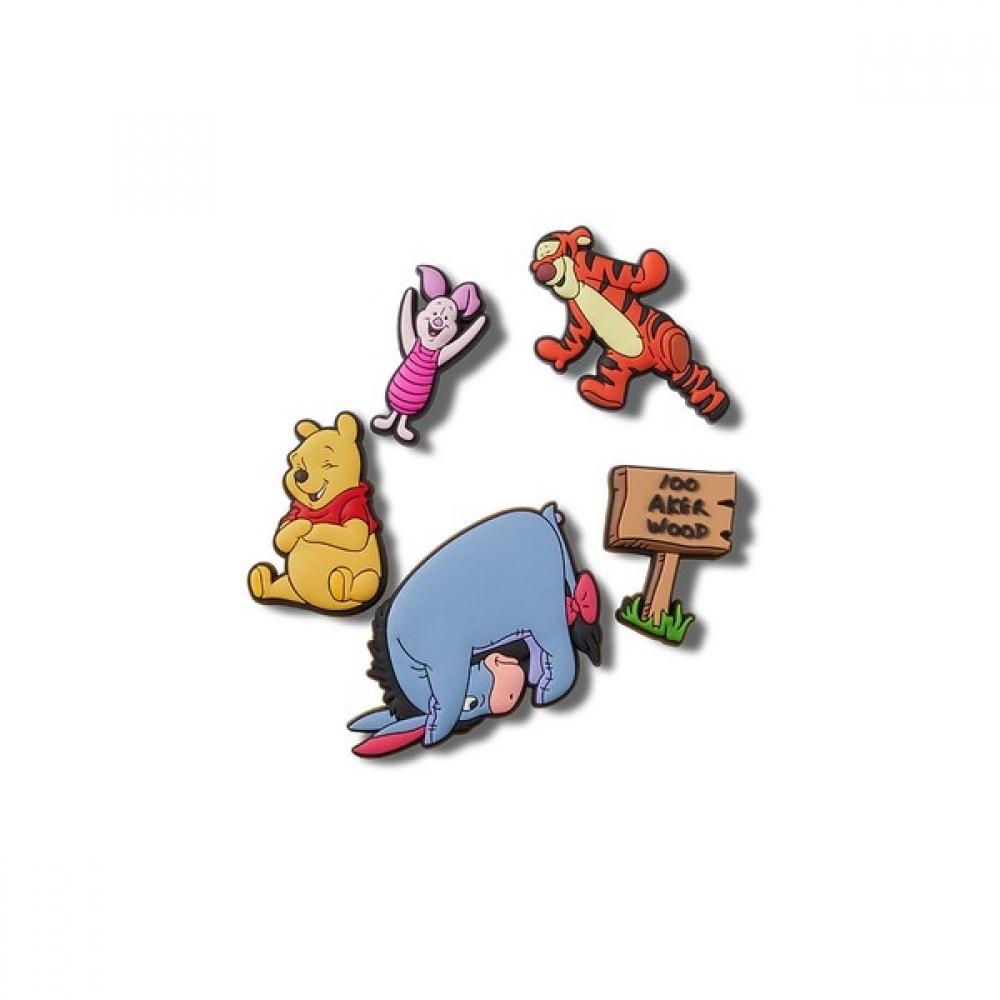 [Crocs] Crocs Official Gbitz Winnie The Pooh 5pck