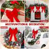 Red Velvet Christmas Bow DIY Gift Box & Tree Decoration