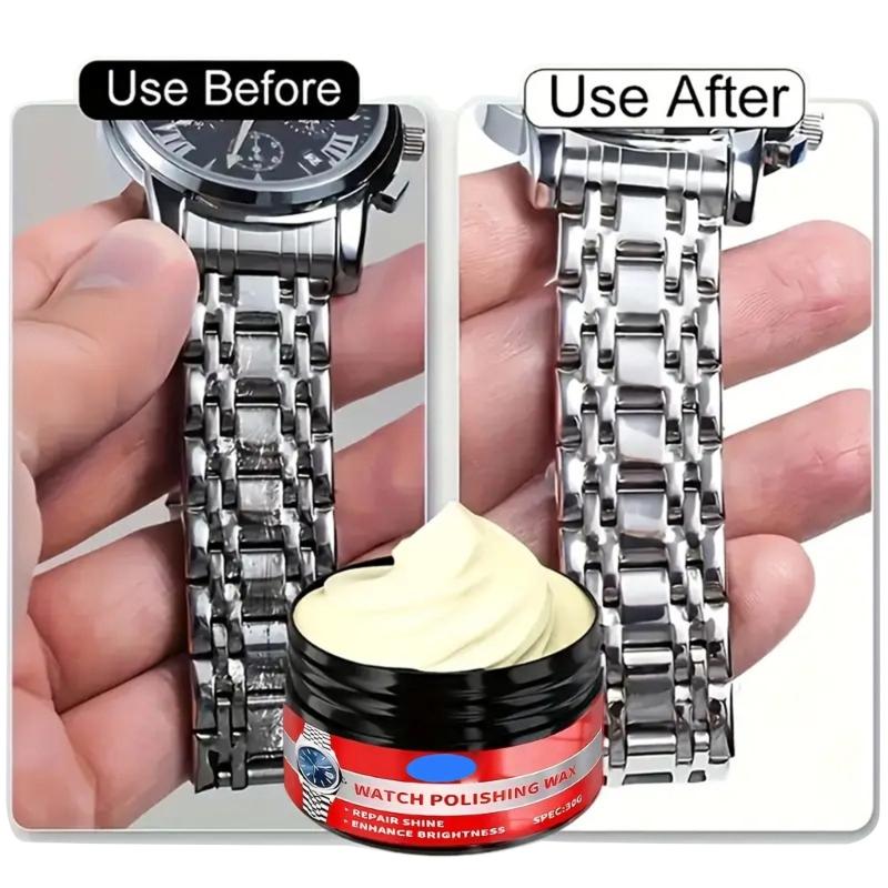 Quick Restorers Polish Paste Repair Solution for Efficient Scratch Removal On Watches Crystal Metal and Glass Surfaces