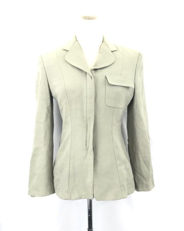 

Сделано в Италии /Emporio Armani/ Куртка на молнии / Блузон / Верхняя одежда [38 / Женский M / Светло-зеленый / Оливковый] EMPORIO ARMANI