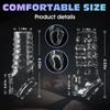 2PCS Ultra-Soft Reusable Penis Extender Sleeves with Ring – Premium Enlargement & Enhancement Toys for Men and Couples