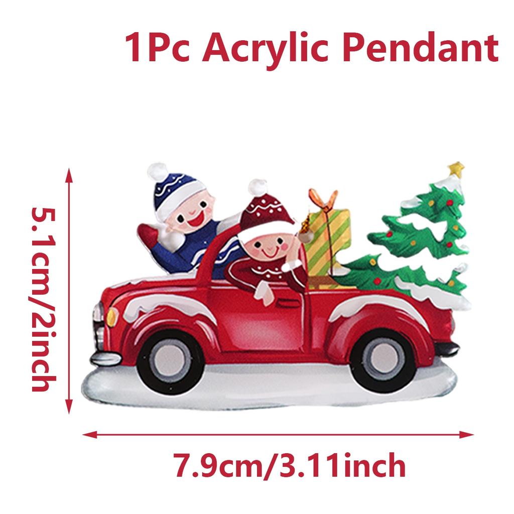 Christmas Family Pendant Navidad Natal Noel Tree Hanging Ornament Merry Christmas Decorations For Home 2025 Happy New Year 2025