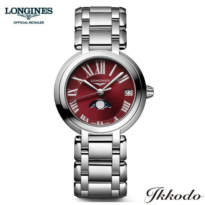 

Bonus Store +10% Products eligible for purchase benefits LONGINES Prima Luna Quartz Moon Phase 30.5mm Genuine Ladies Watch L8.115.4.92.6