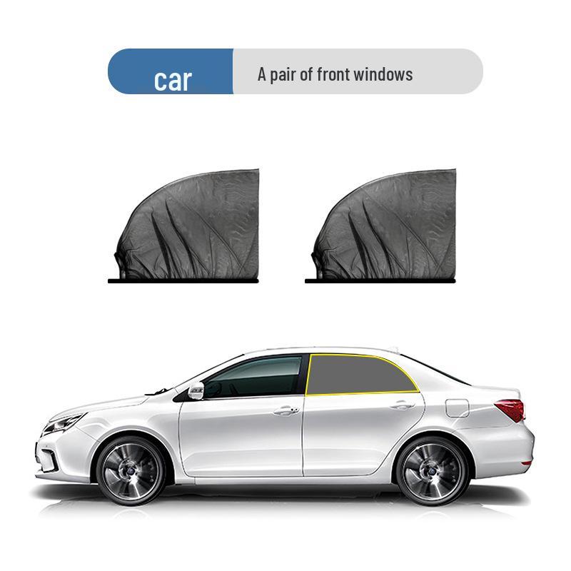 Compatible with Great Wall Fengjun 5-6 and Tank 300: Mosquito-Proof Sunshade Mesh Window Curtain