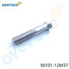 90101-12M37 Mounting Bolt for Yamaha 2 Stroke 40HP Outboard Boat Engine Parts