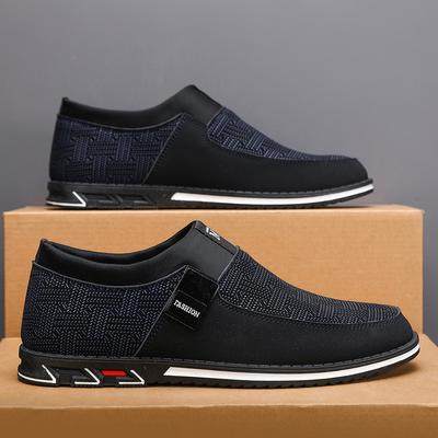 Popularne buty męskie w dużych rozmiarach buty codzienne na płaskiej podeszwie dopasowujące się do stopy wsuwane bardzo duże rozmiary leniwe codzienne buty skórzane buty do jazdy