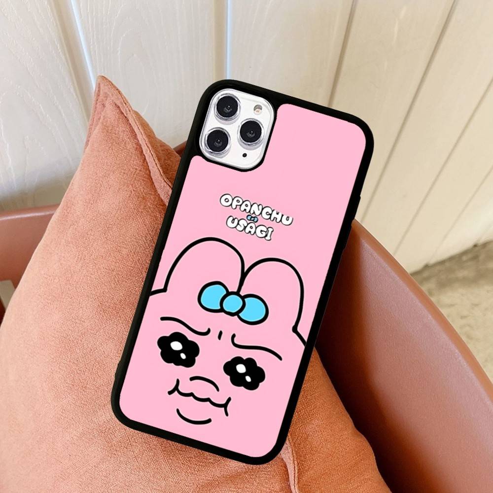 

Interesting O-Opanchu Cartoon U-Usagi PC+TPU Phone Case For IPhone 17 16 15 14 PRO MAX 11 12 13 PLUS MINI Cover iPhone 17 Air