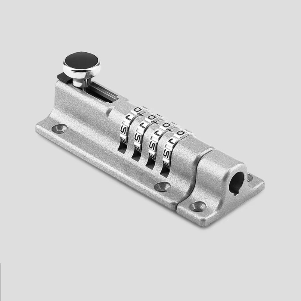 4 Digit Pin Code Security Lock Anti-theft Keyless Door Catch Digital Deadbolt Lock Outdoor